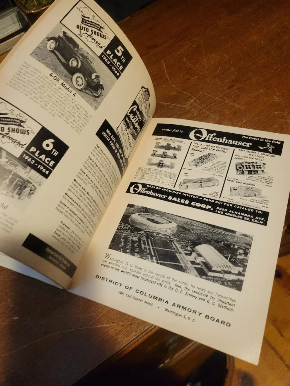 vintage 1965 Spring Edition Souvenir Program for the International Championship